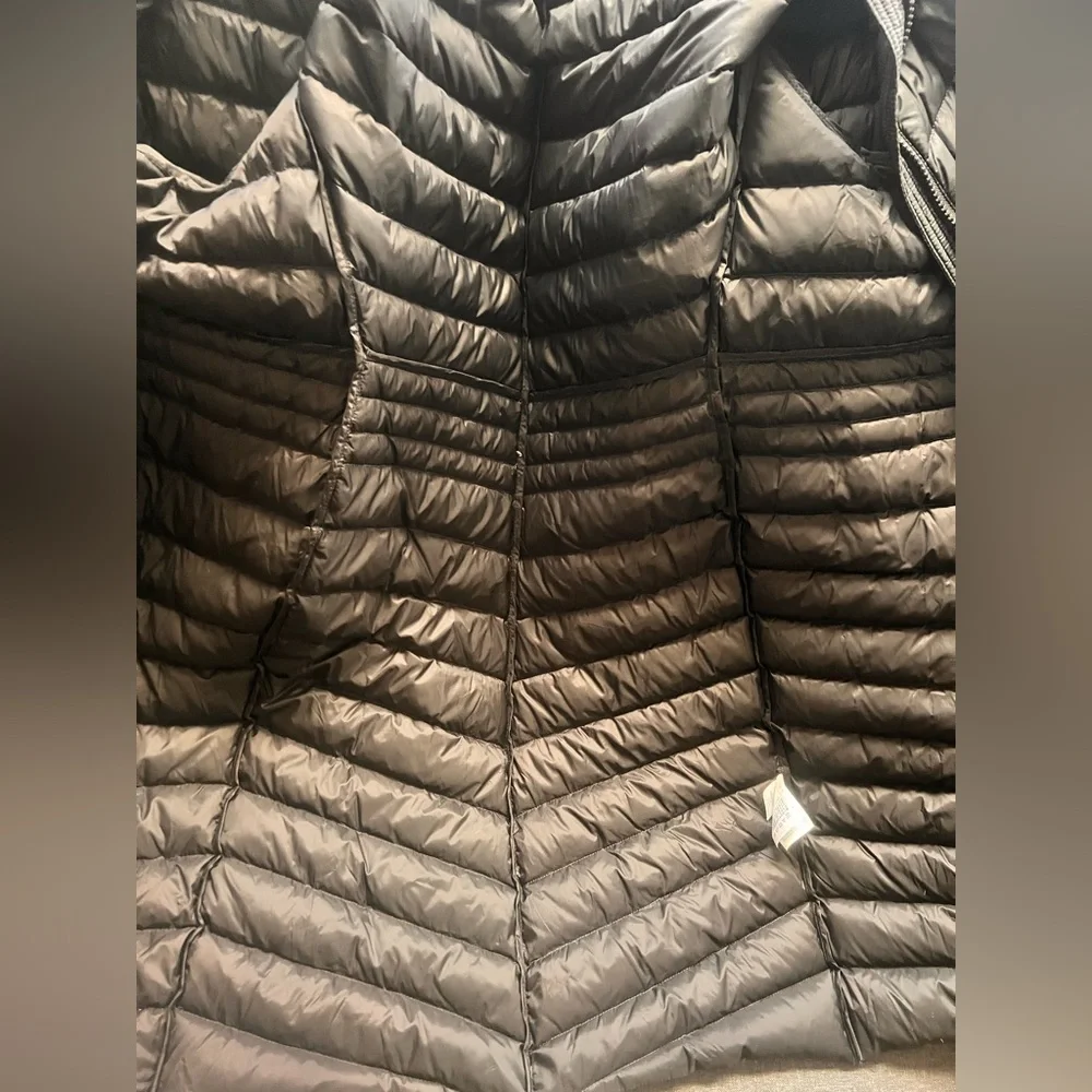 LANDSEND Wanderweight Packable Down Coat Size 1X - Picture 6 of 8